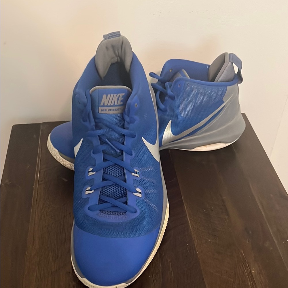 Nike Blue and Gray Athletic Shoes